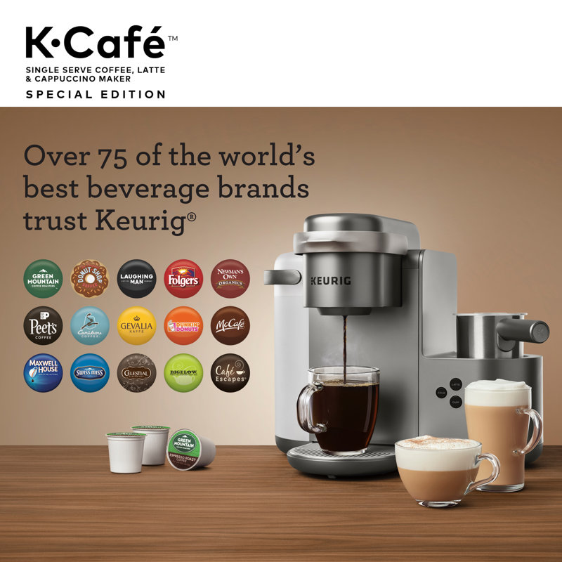 Keurig KCafe Special Edition Single Serve KCup Pod Coffee, Latte and